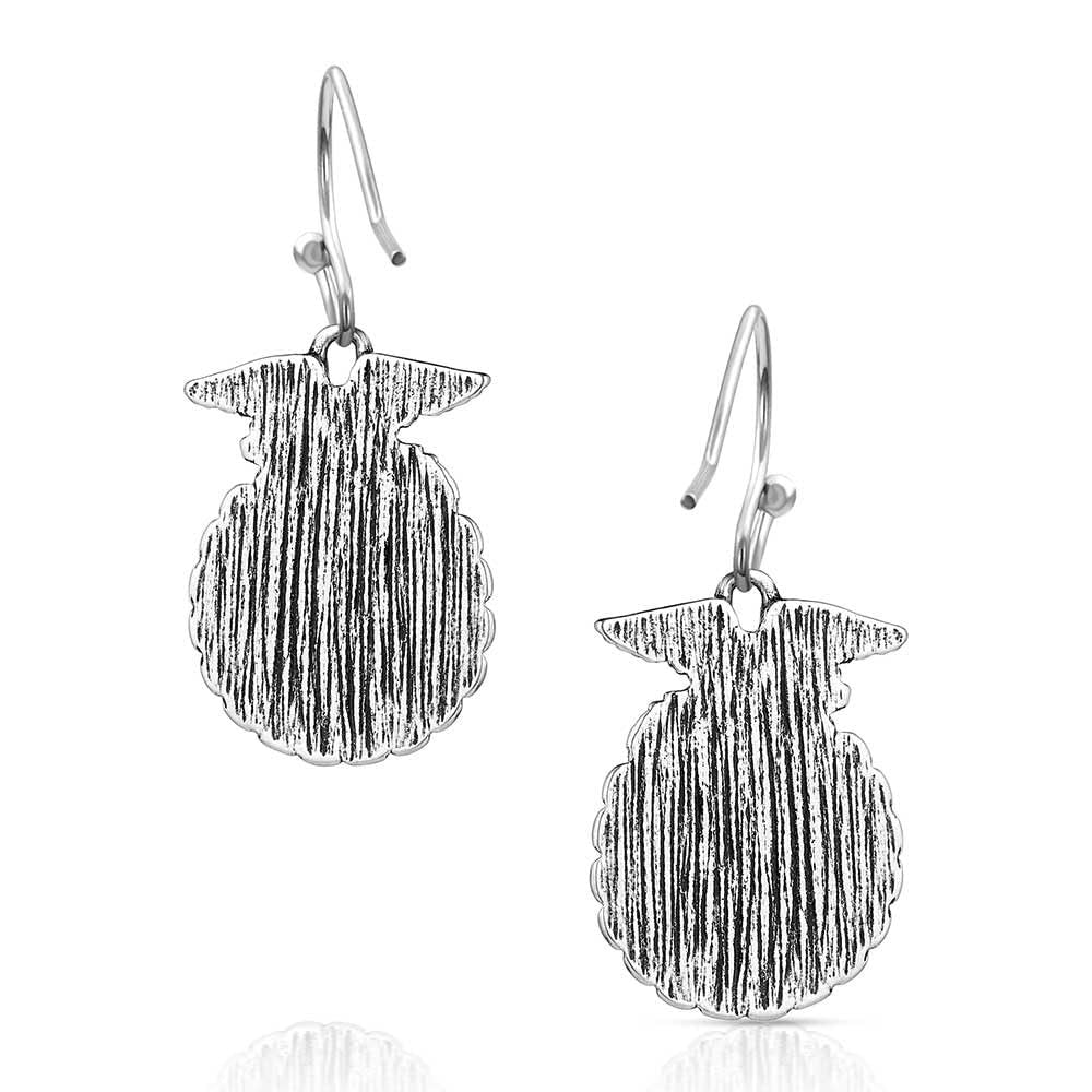 
                  
                    Back of Montana Silversmiths Women's FFA Emblem Earrings
                  
                