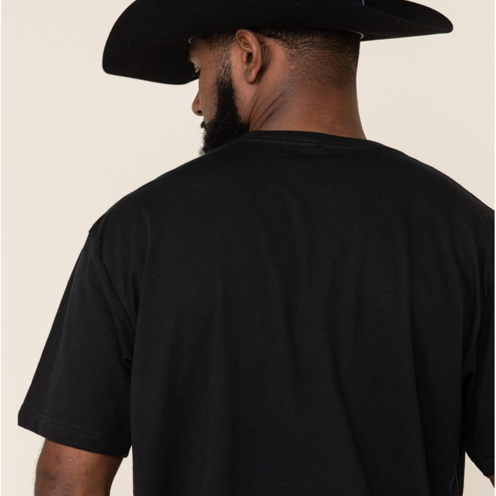 
                  
                    Alternate Back of Kimes Ranch Men's Outlier T-Shirt in Black
                  
                