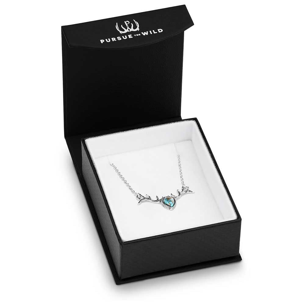 
                  
                    Montana Silversmiths Alpine Embrace Turquoise Necklace in Padded Box
                  
                
