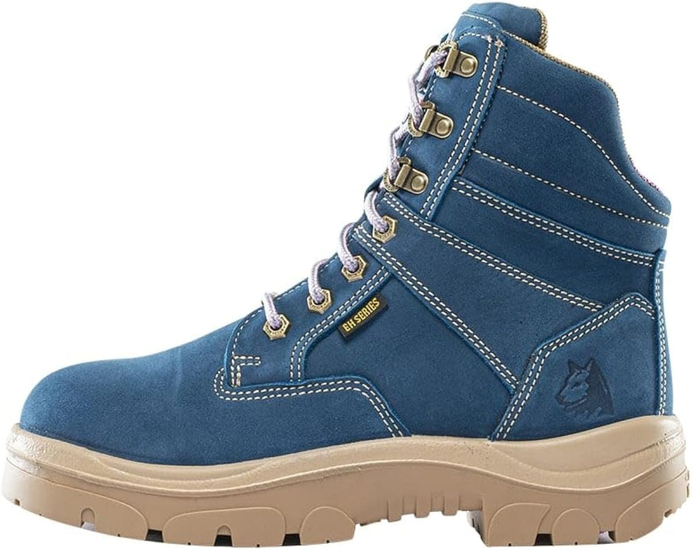 
                  
                    Side of Steel Blue Southern Cross Ladies Safety Boot in Blue
                  
                