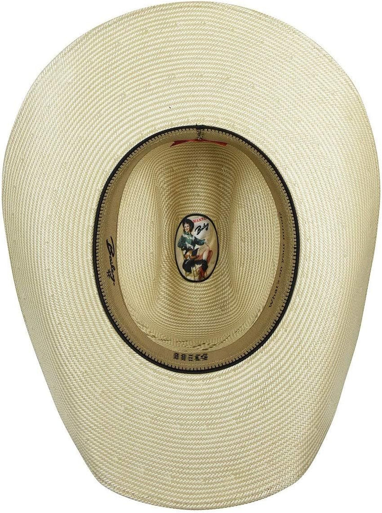 
                  
                    Interior of Bailey Koslo II 15X Western Hat in Natural/Silverbelly
                  
                