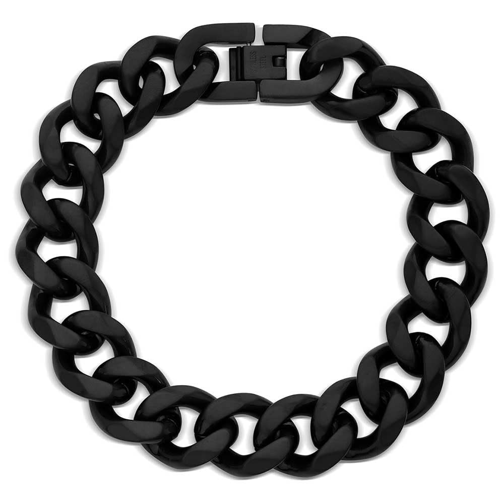 Montana Silversmiths Midnight Cuban Link Bracelet
