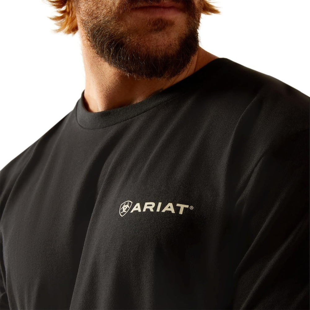 
                  
                    Logo on Ariat Men's Big Sky Freedom T-Shirt
                  
                