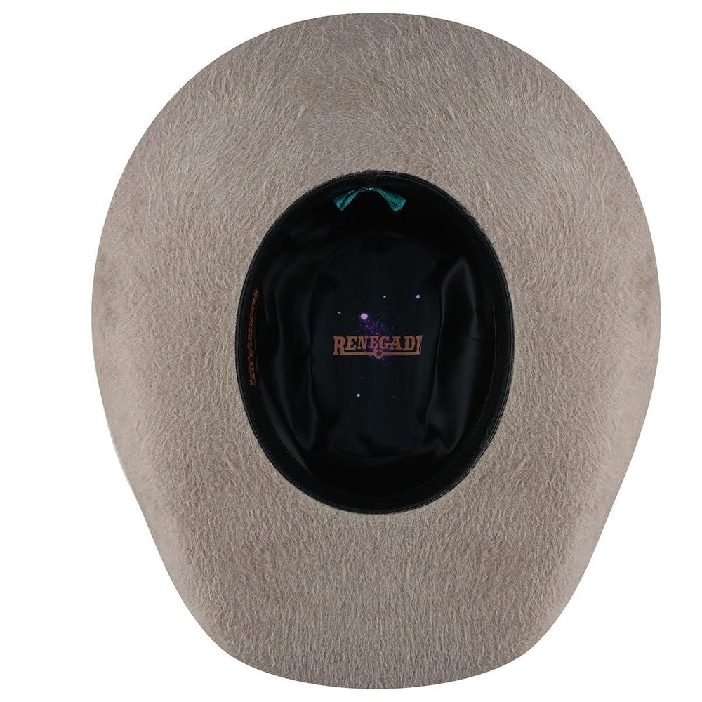 
                  
                    Interior View of Bailey Renegade Oro Grizzly Western Hat
                  
                
