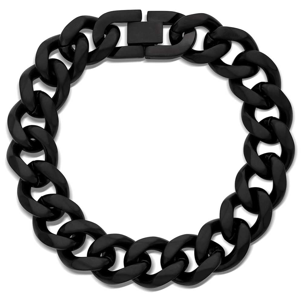 Montana Silversmiths Midnight Cuban Link Bracelet