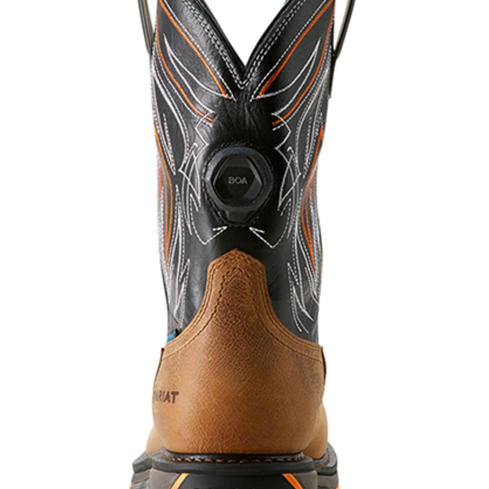 
                  
                    Back of Ariat Men's Big Rig BOA Waterproof Composite Toe Work Boot
                  
                