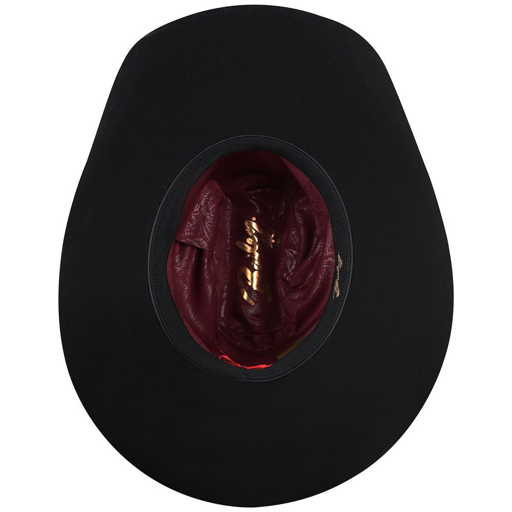 
                  
                    Interior of Bailey McQ 4X Western Hat in Black
                  
                