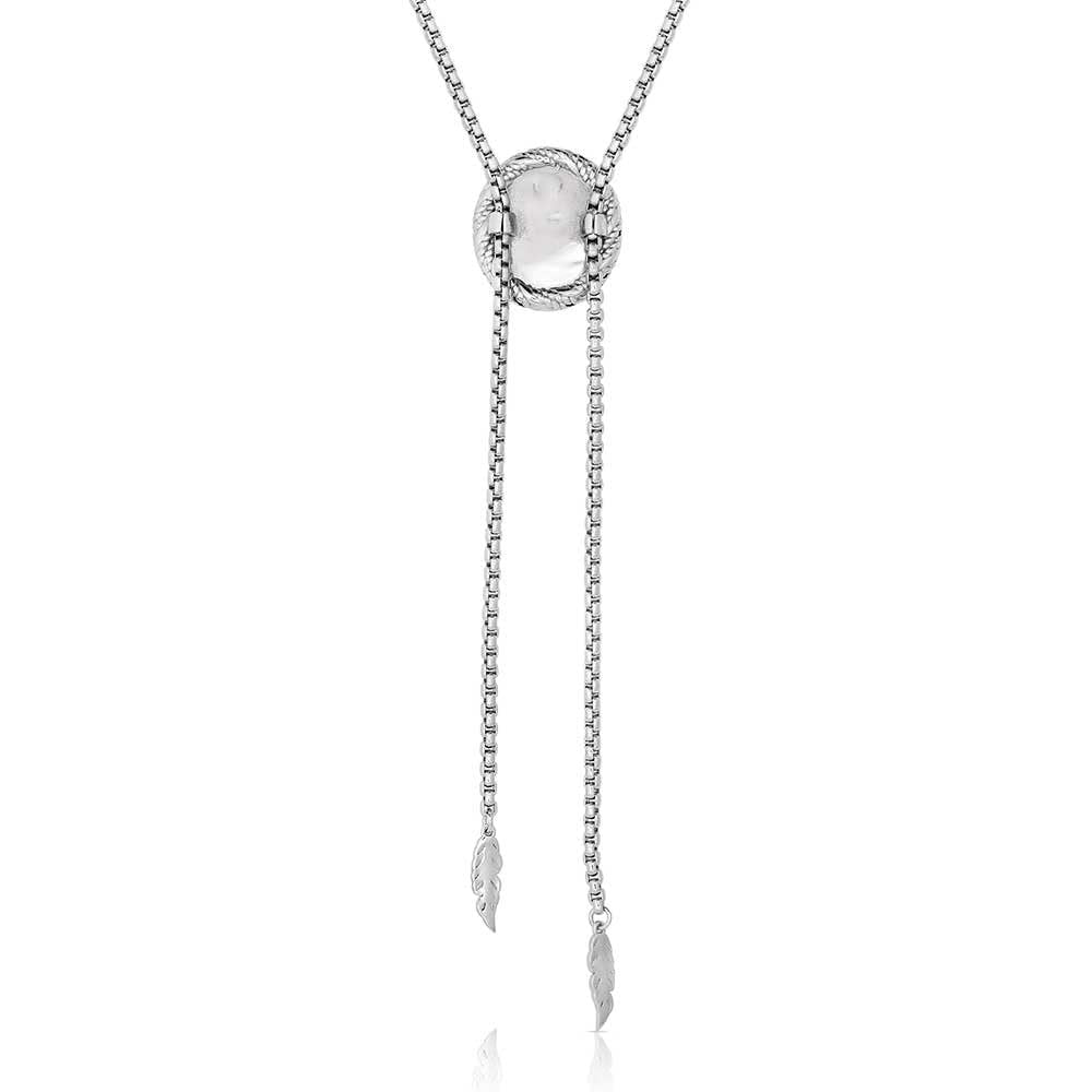 Back of Montana Silversmiths Women's Halo Spirit Necklace