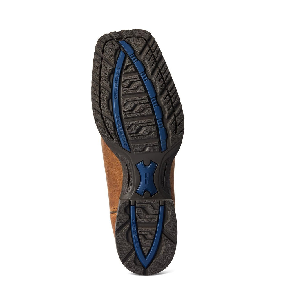 
                  
                    Sole of Ariat Men's Hybrid Ranchwork Shock Shield Western Performance Boot
                  
                