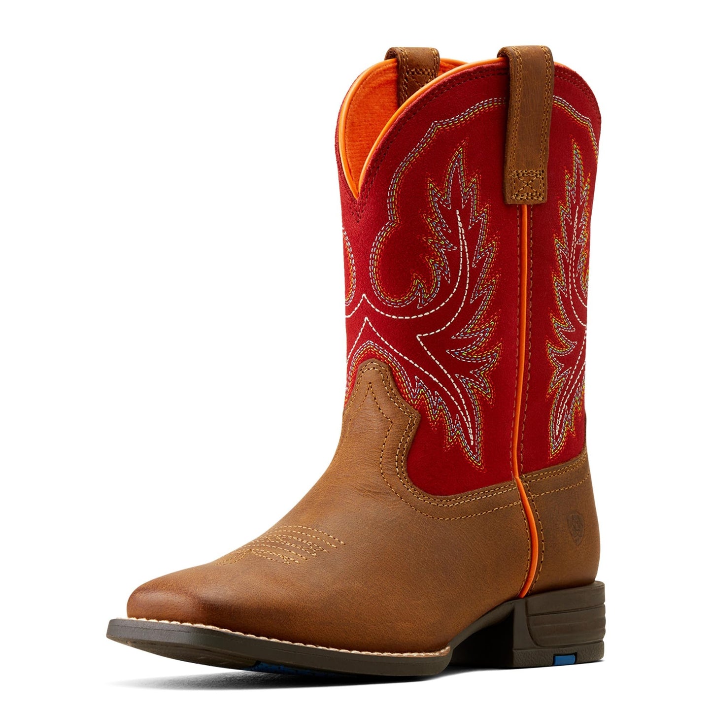 Ariat Kids' Wilder Red Western Boots grand canyon / ruby red