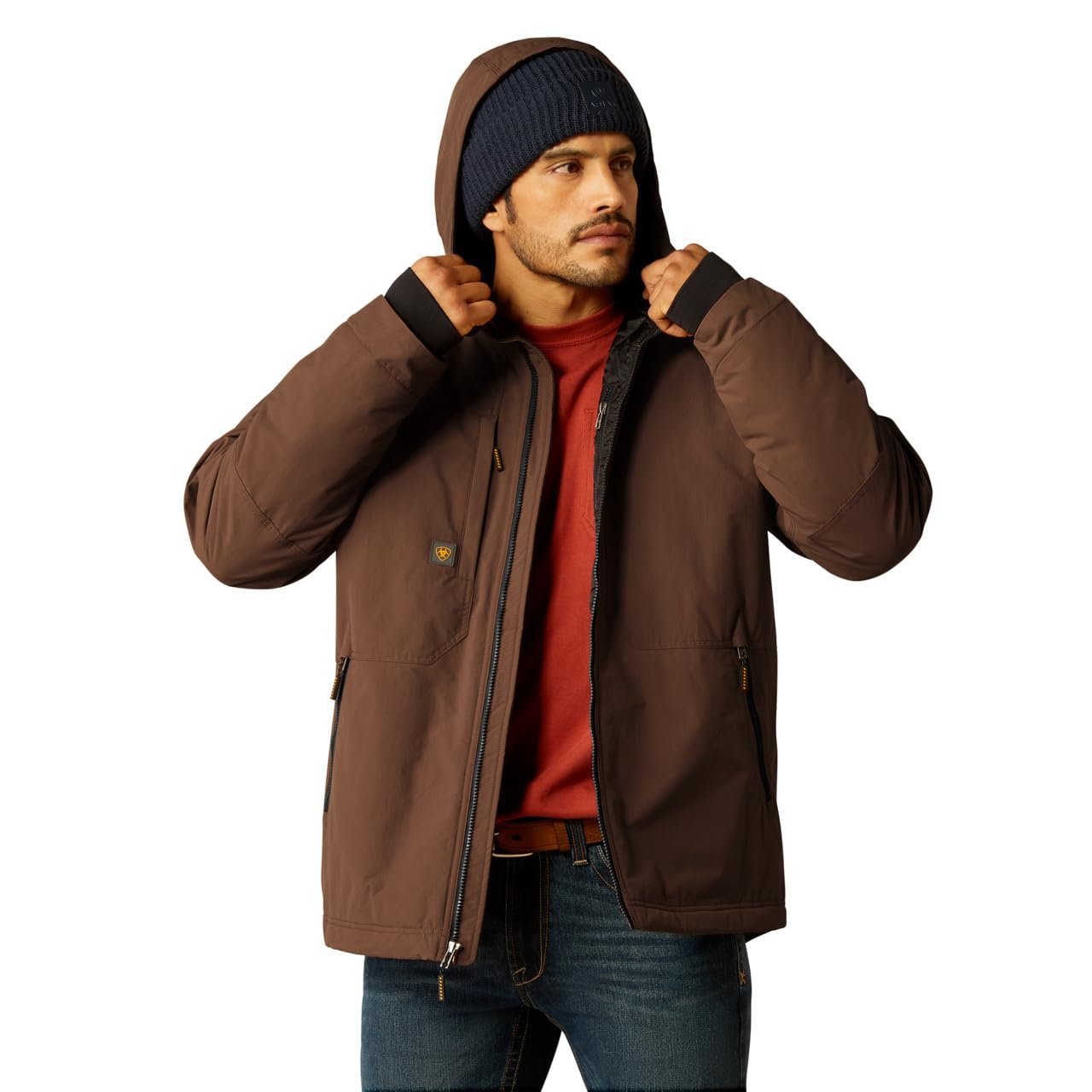 Ariat Men's Rebar Cordura Ripstop Insulated Jacket in Aztec