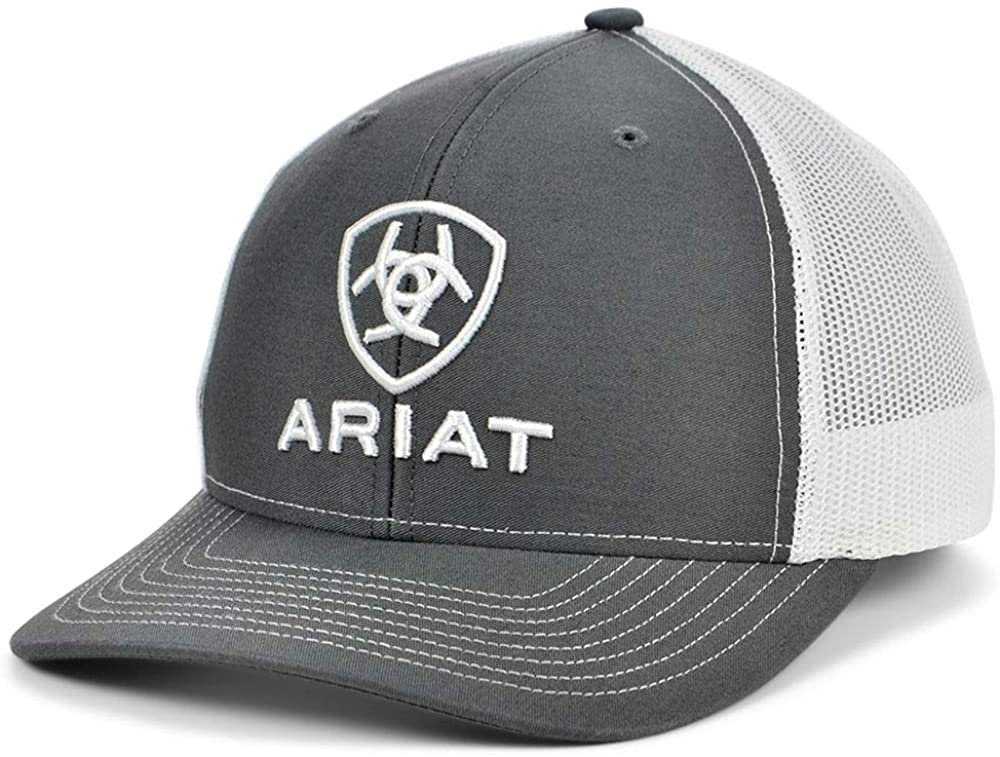Ariat Classic Trucker Grey Hat
