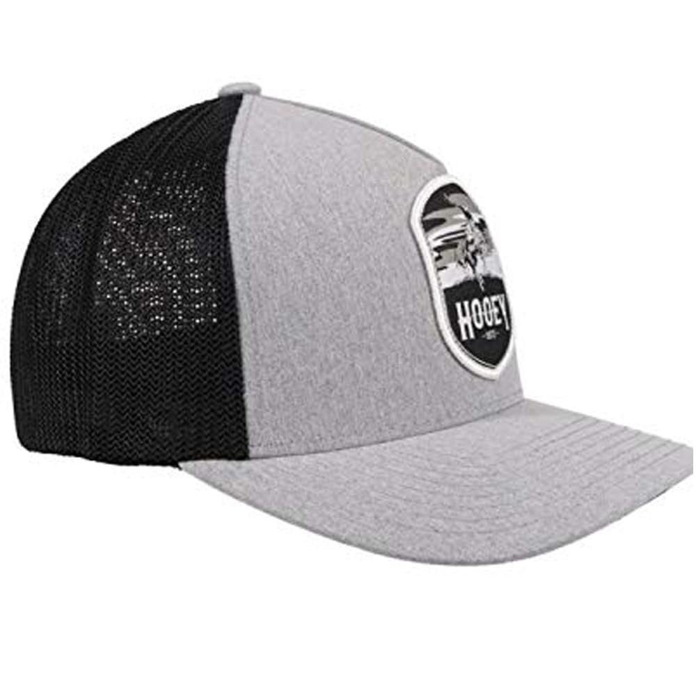 
                  
                    Gray and black cap with a logo on a white background
                  
                
