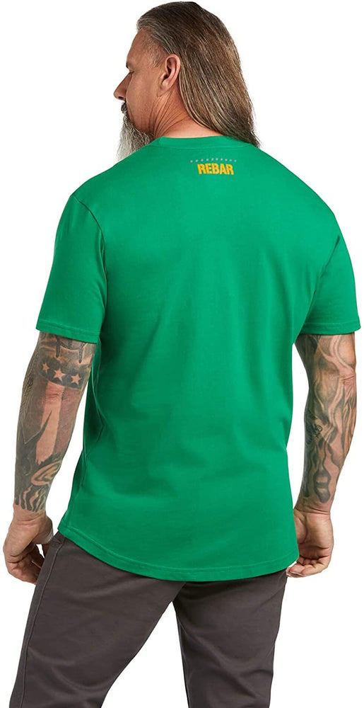 
                  
                    Back of Ariat Men's Rebar Cotton Strong Block T-Shirt in Amazon
                  
                
