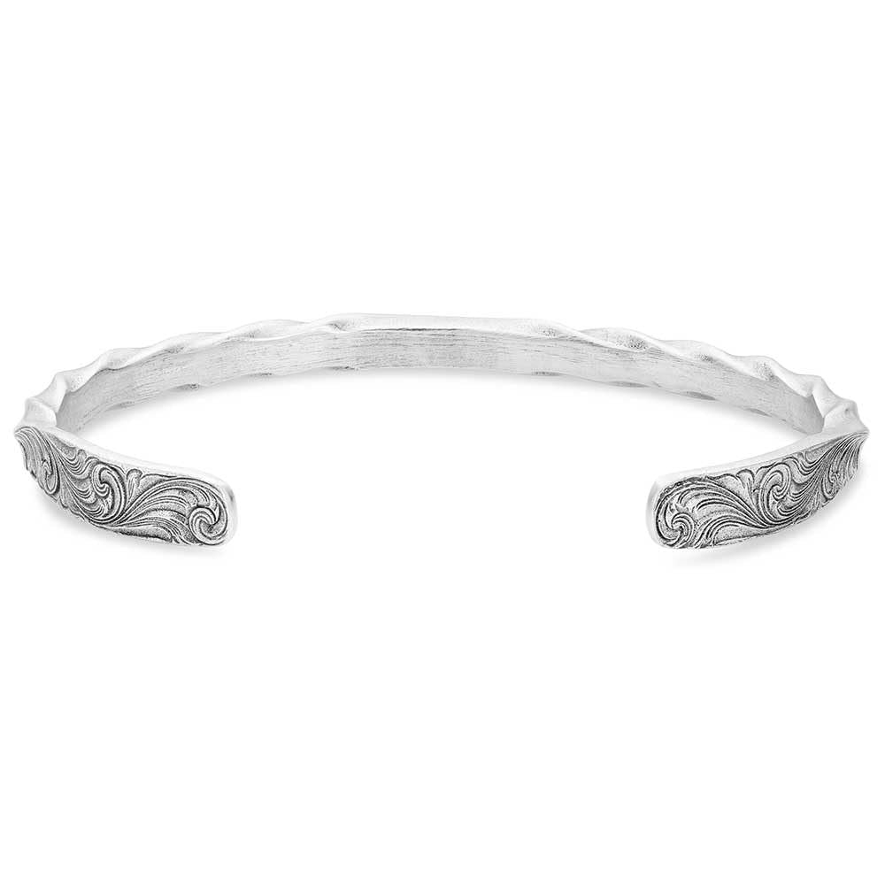 Back of Montana Silversmiths Men's Solstice Cuff Bracelet