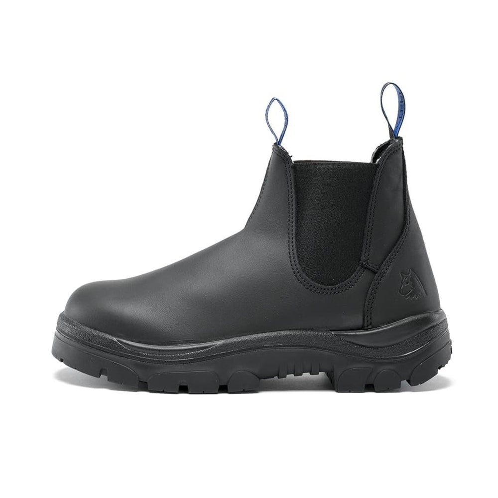 
                  
                    Side of Steel Blue Hobart: Soft Toe Work Boot in Black
                  
                