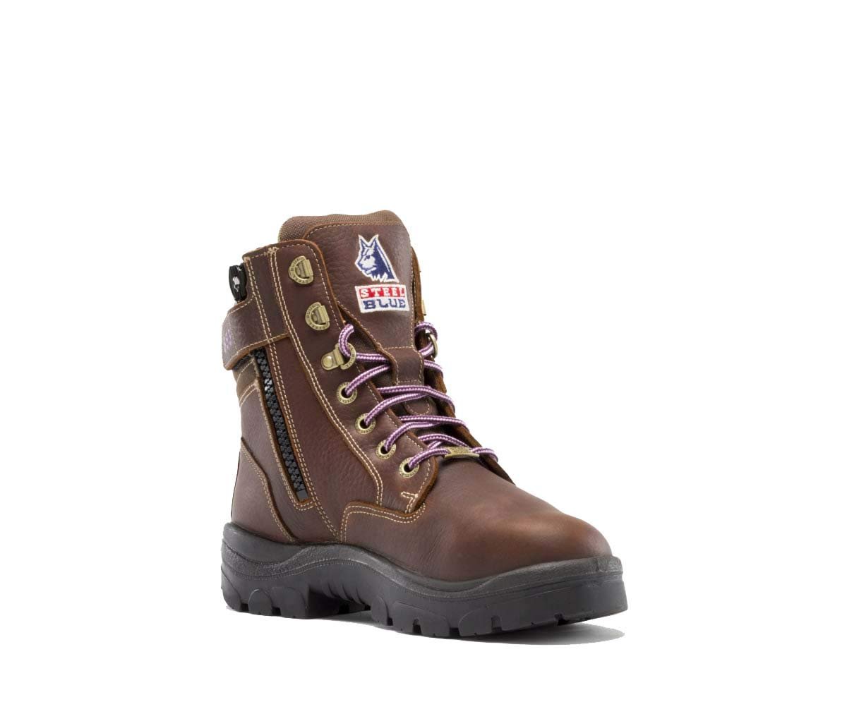 Steel Blue Southern Cross Zip Ladies: Met / PR Midsole Work Boot