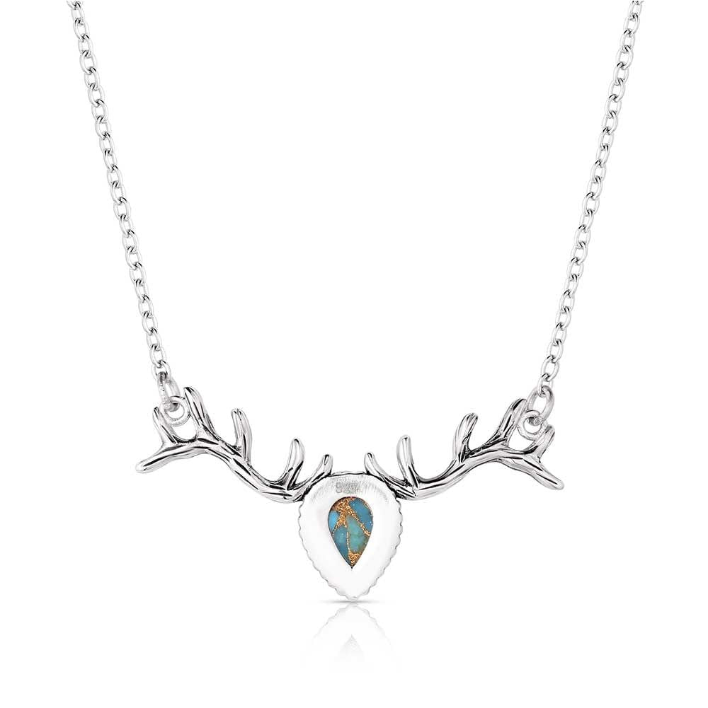 Back of Montana Silversmiths Alpine Embrace Turquoise Necklace
