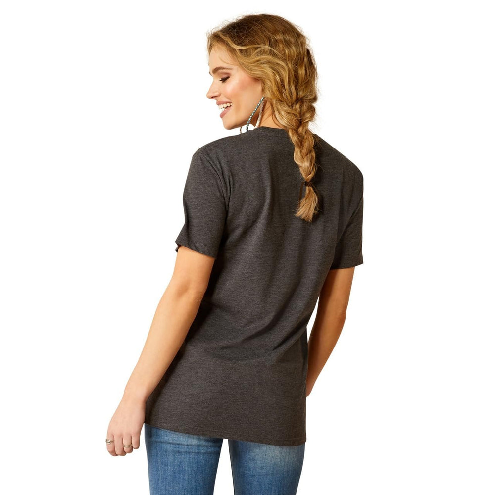 
                  
                    Back of Ariat Women's Barrel Beauty T-Shirt
                  
                