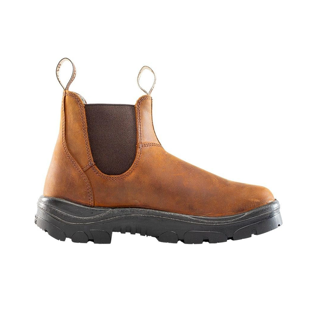 
                  
                    Side of Steel Blue Hobart: Soft Toe Work Boot in Brown
                  
                