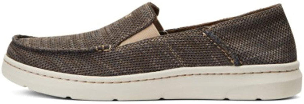 
                  
                    Side Profile of Ariat Men's Hilo 360 Shoe in Heather Brown
                  
                