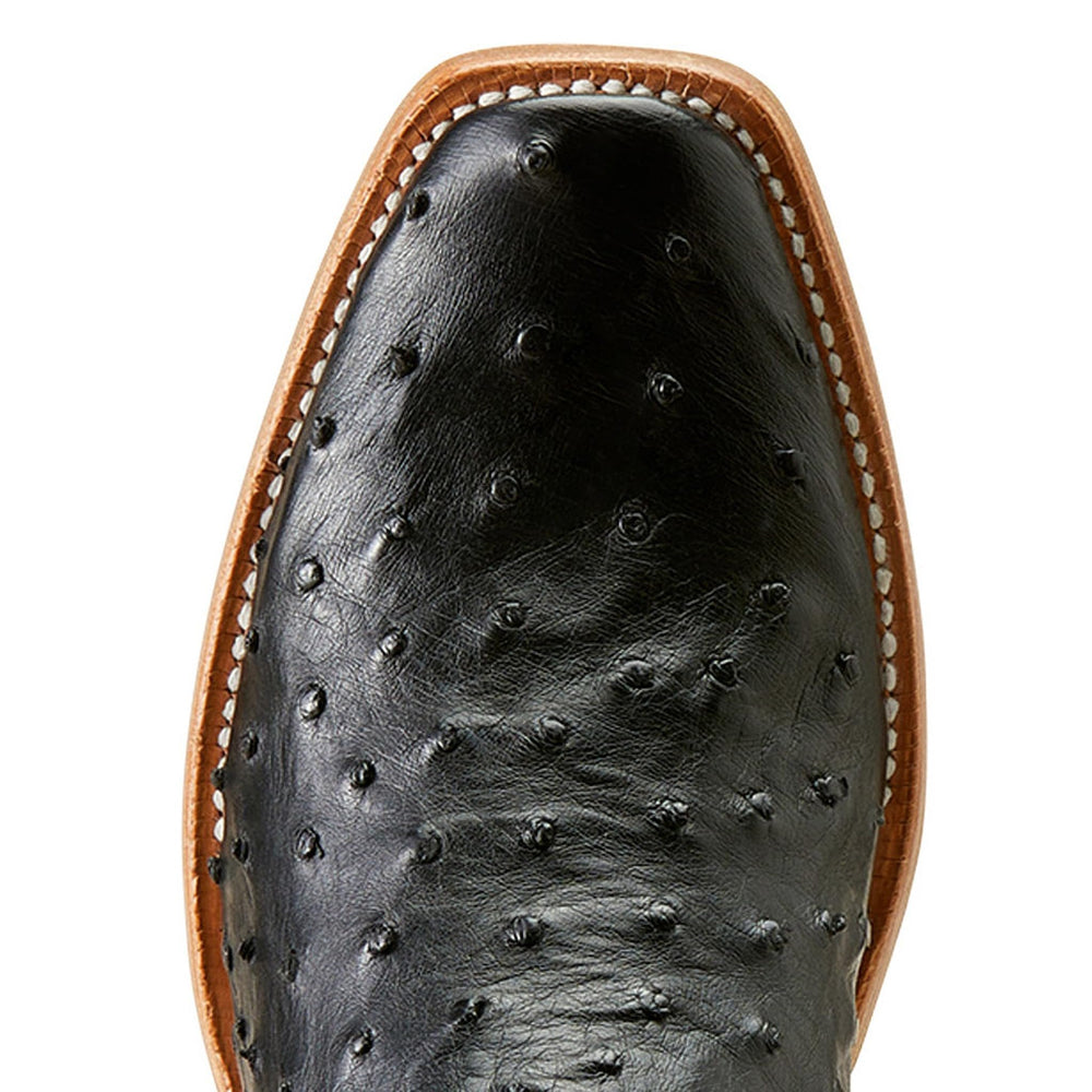 
                  
                    Toe Box of Ariat Men's Futurity Relentless Exotic Ostrich Western Boot
                  
                