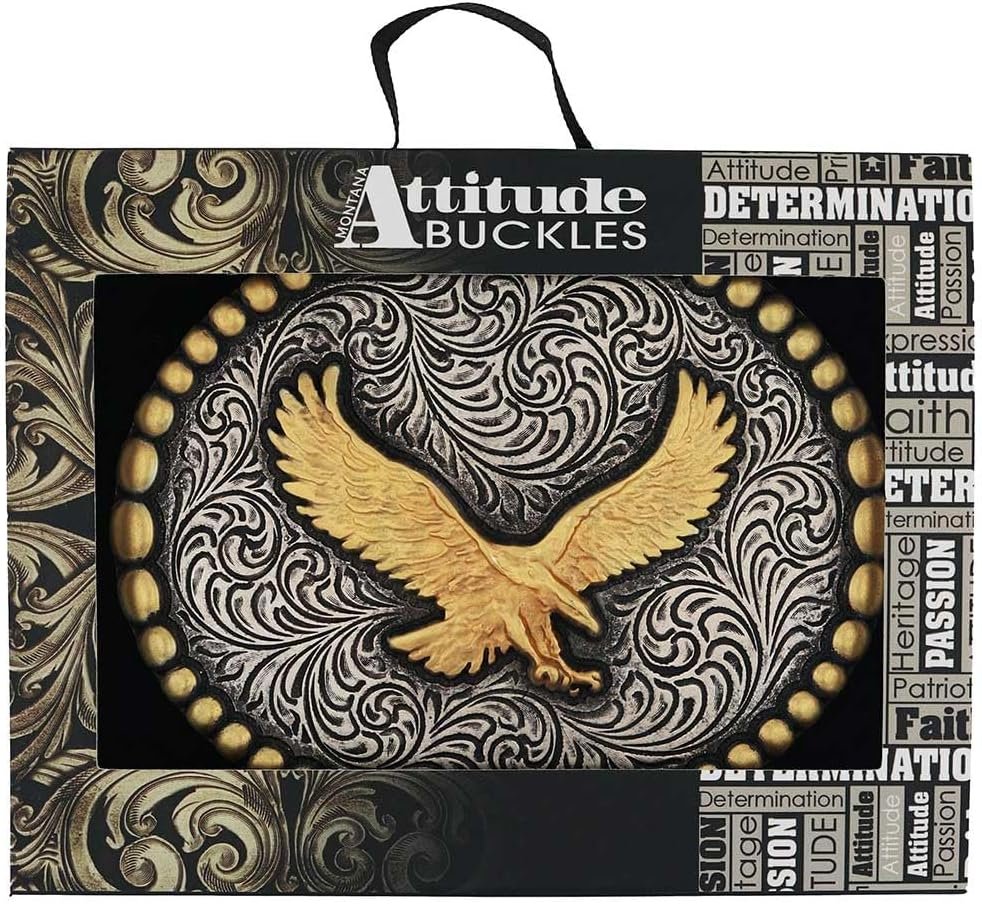 
                  
                    Montana Silversmiths Men's Soar High Attitude Belt Buckle in Packaging
                  
                