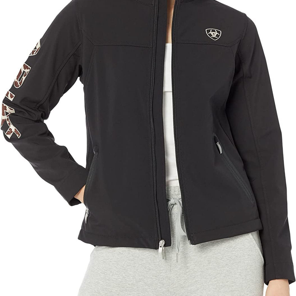 
                  
                    Ariat Women's New Team Softshell Jacket in Black/Pony
                  
                
