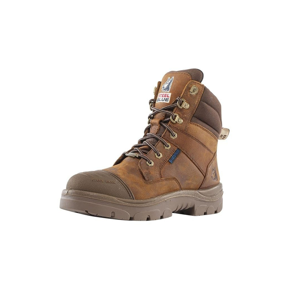 
                  
                    Side of Steel Blue Southern Cross Zip Safety Boot
                  
                