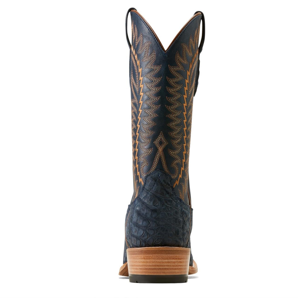 
                  
                    Ariat Men's Futurity Finalist Western Boot, Navy Sueded Caiman
                  
                
