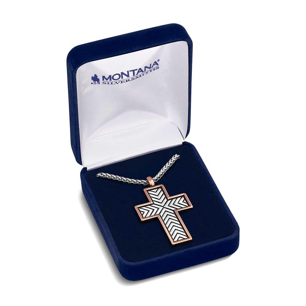 
                  
                    Montana Silversmiths Men's Faithful Destiny Necklace in Gift Box
                  
                