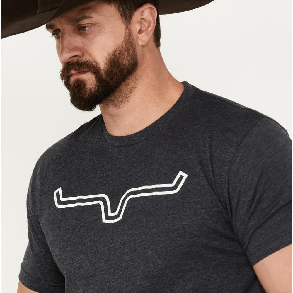Kimes Ranch Men's Outlier T-Shirt in Charcoal