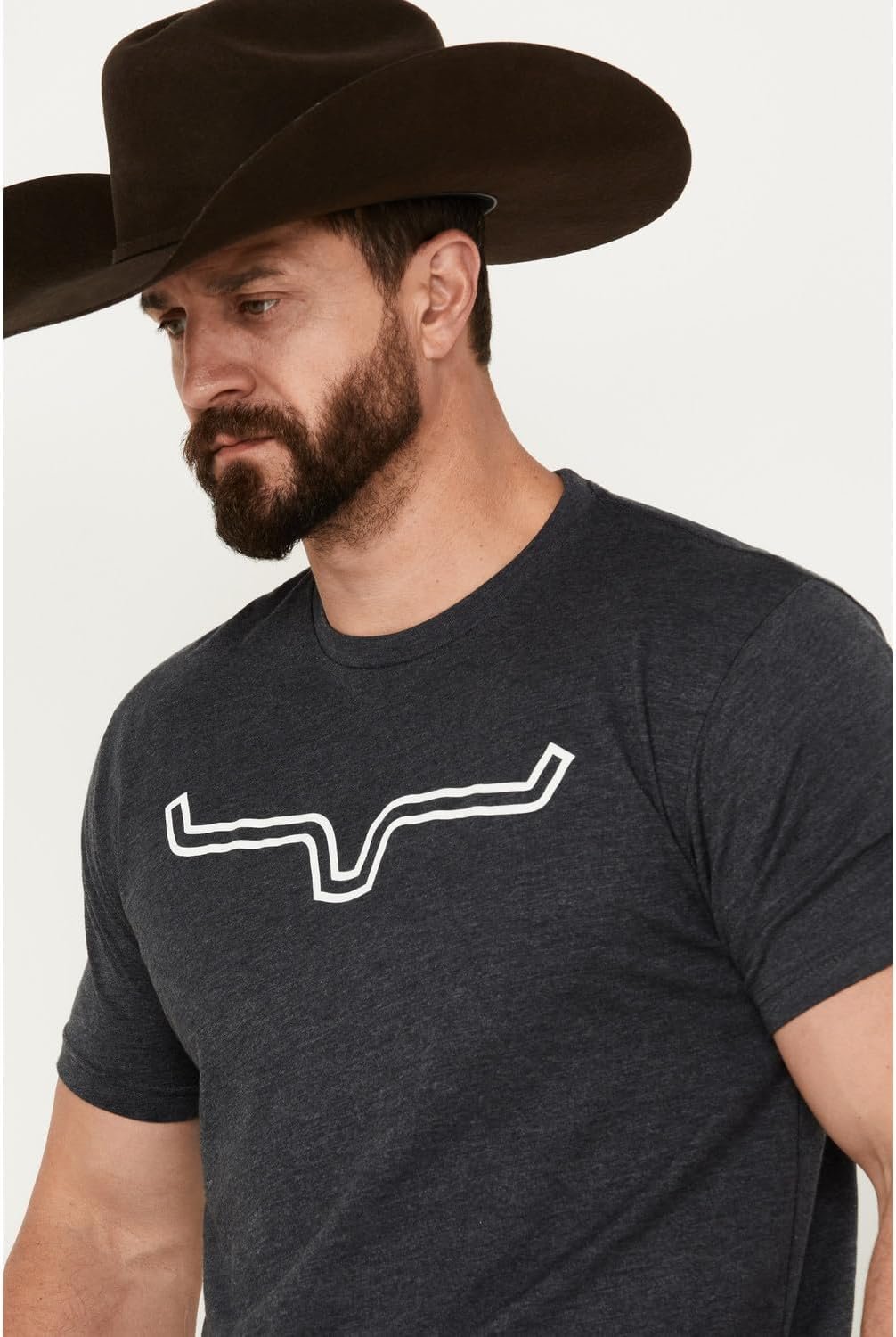Kimes Ranch Men's Outlier T-Shirt in Charcoal
