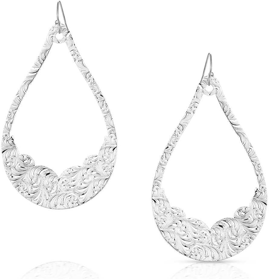Back of Montana Silversmiths Women's Classic Allure Earrings