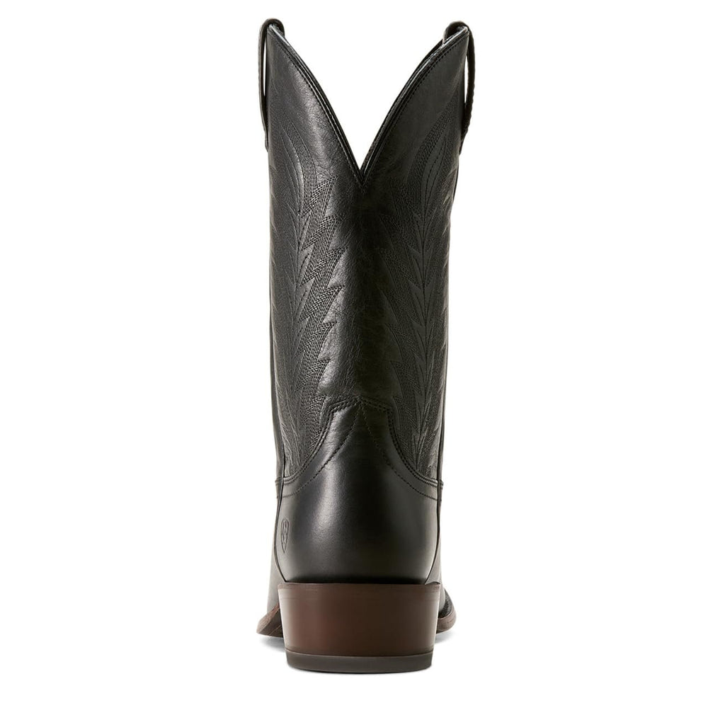 
                  
                    Back of Ariat Men's Willie Western Boot in Midnight Black
                  
                