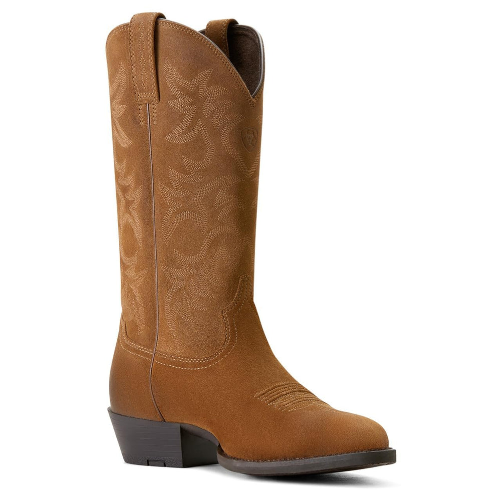 
                  
                    Ariat Men's Heritage R Toe Western Boot in Dijon Suede
                  
                