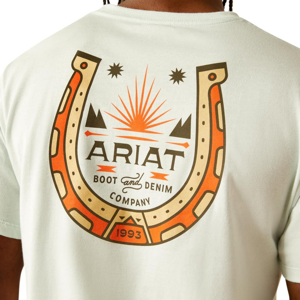 
                  
                    Graphic Design on Ariat Men's Lucky Shoe T-Shirt
                  
                