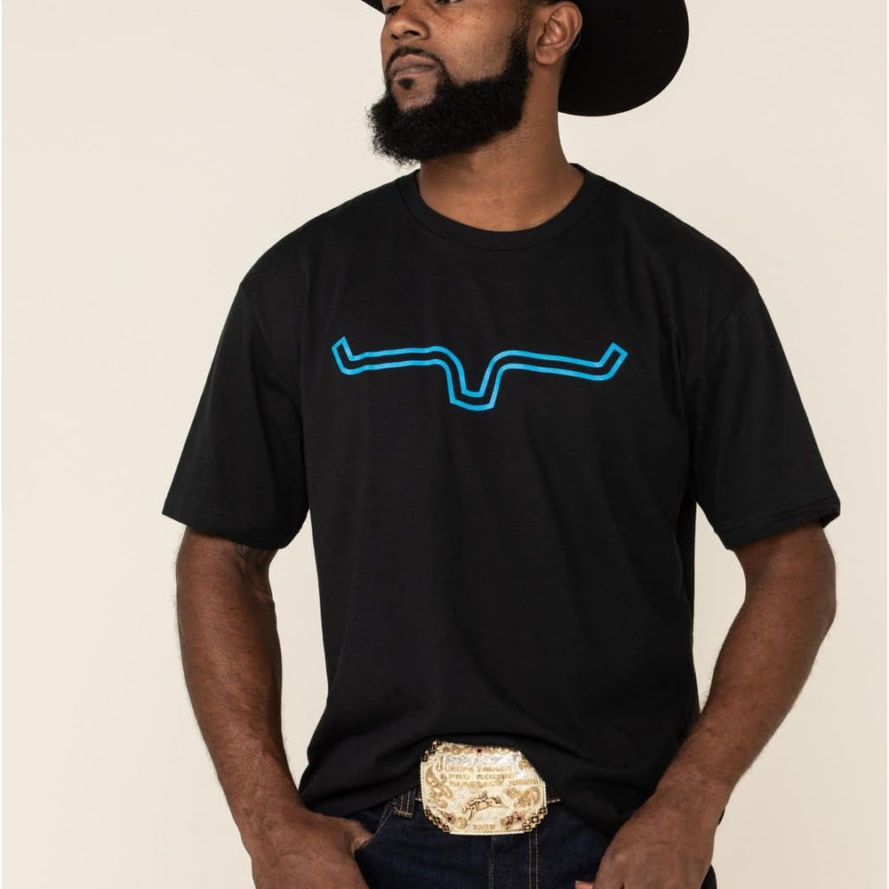 
                  
                    Man Wearing Kimes Ranch Men's Outlier T-Shirt in Black
                  
                
