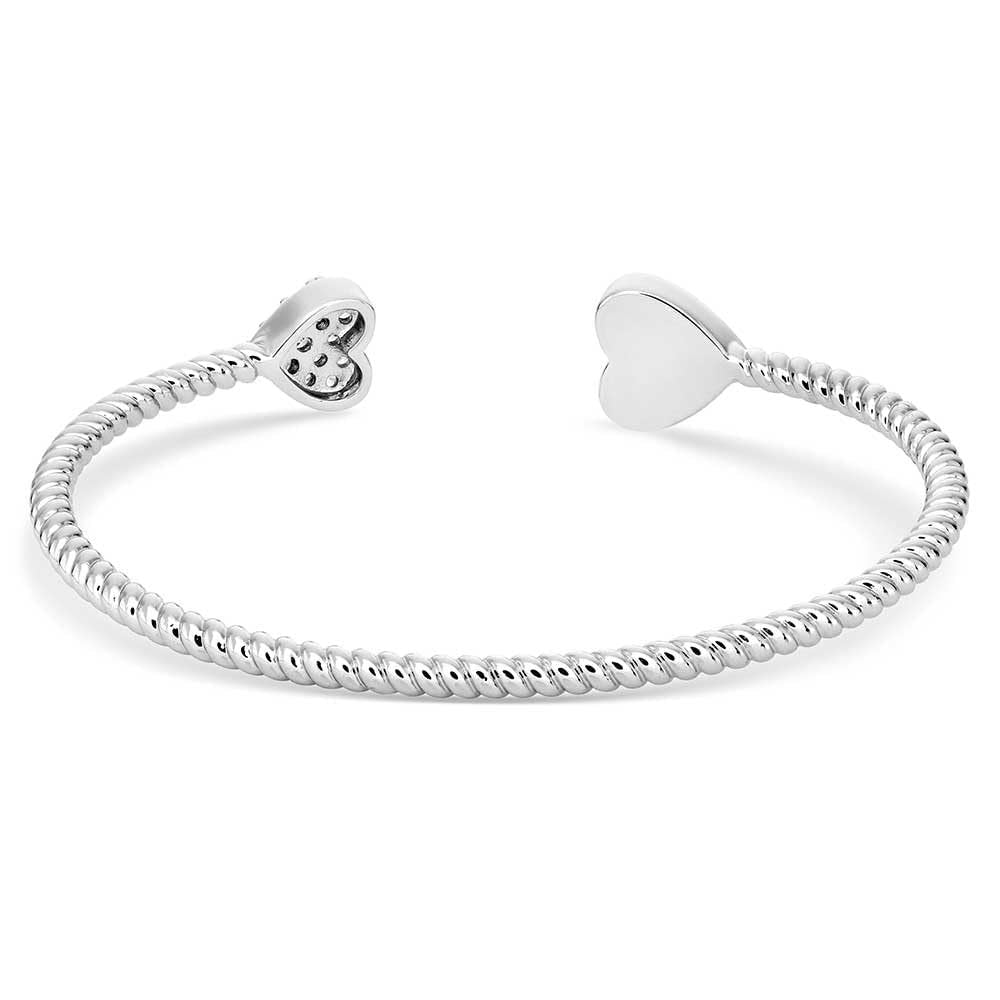 
                  
                    Back of Montana Silversmiths Women's Moonlit Love Bracelet
                  
                