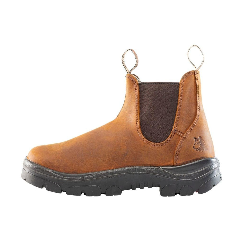 
                  
                    Side of Steel Blue Hobart: Soft Toe Work Boot in Brown
                  
                