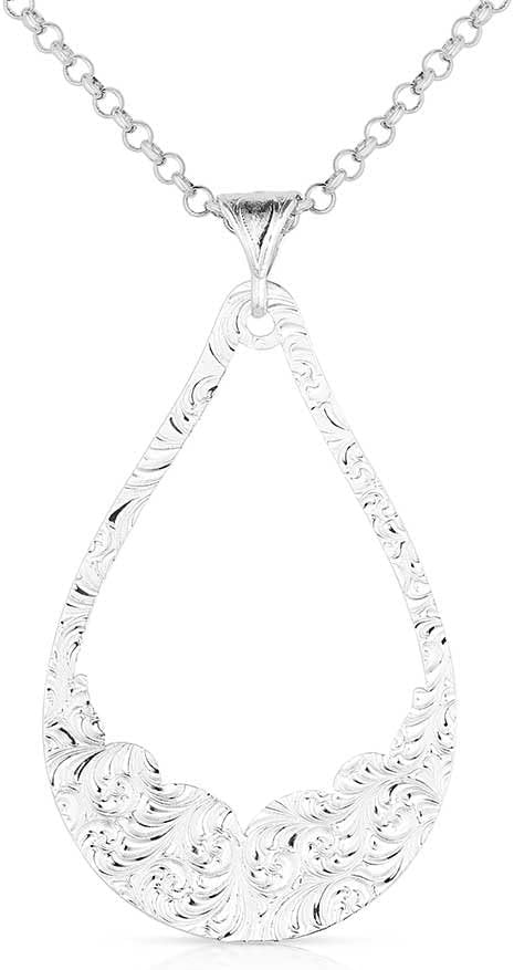 Back of Montana Silversmiths Women's Classic Allure Necklace