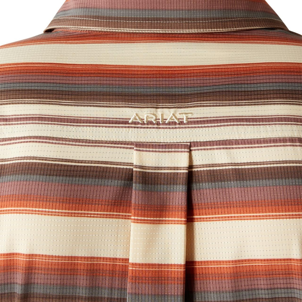
                  
                    Ariat Logo on Ariat Men's 360 Airflow Classic Fit Shirt in Sandshell
                  
                