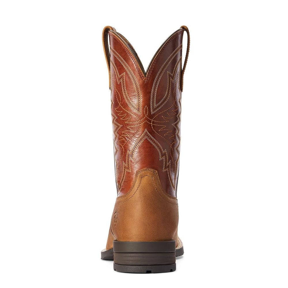
                  
                    Back of Ariat Men's Hybrid Ranchwork Shock Shield Western Performance Boot
                  
                