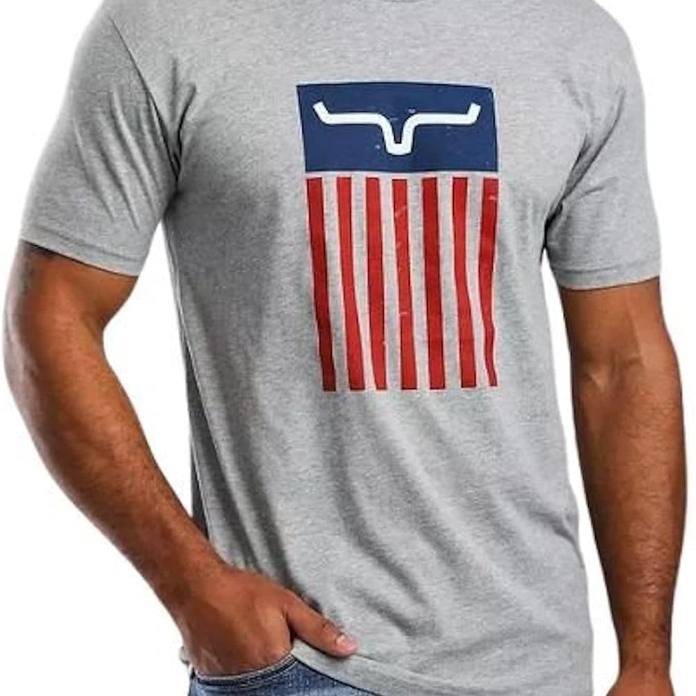 Kimes Ranch Men's Cody T-Shirt in Dark Grey Heather