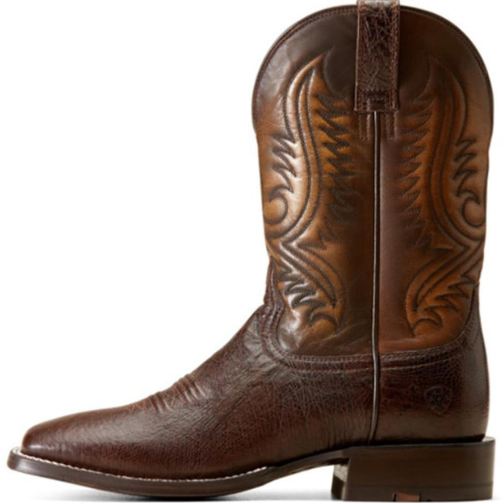 Ariat Men's Paxton Pro Exotic Ostrich Western Boots - Broad Square Toe