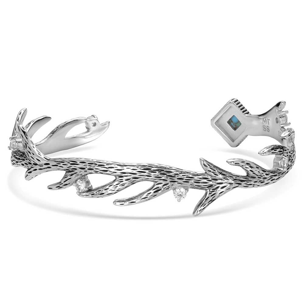 
                  
                    Back of Rugged Beauty Turquoise Cuff Bracelet
                  
                
