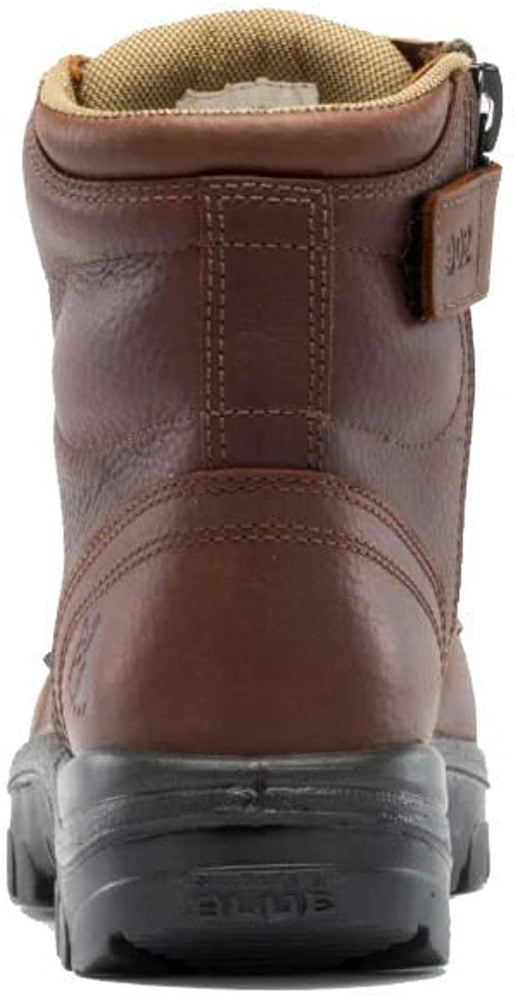 
                  
                    Back of Steel Blue Argyle Zip: Met / PR Midsole / Bump Cap Work Boot in Oak
                  
                