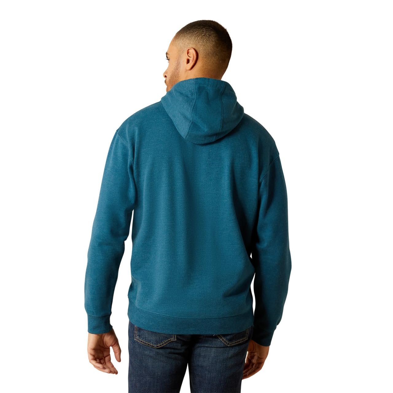 Back of Ariat Men's Bison Plains Hoodie