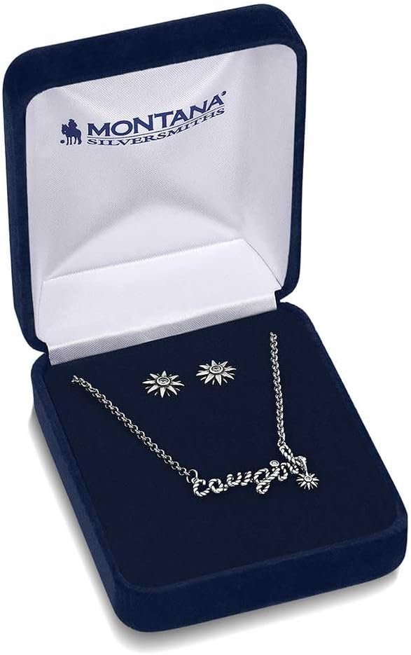 
                  
                    Montana Silversmiths Women's For the Cowgirls Jewelry Set in Gift Box
                  
                