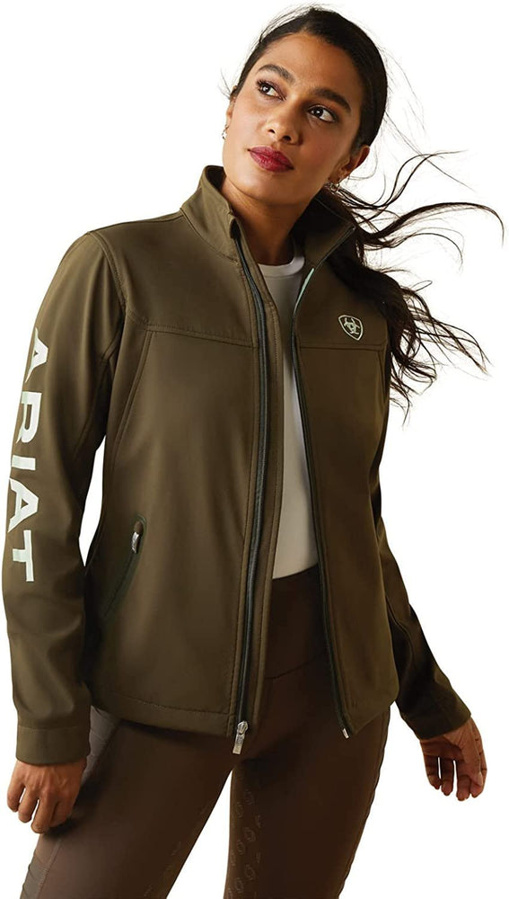 
                  
                    Ariat Women's New Team Softshell Jacket in Relic Green
                  
                